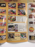 California Sushi Teriyaki menu