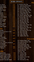 Tuna House (pittsburg) menu