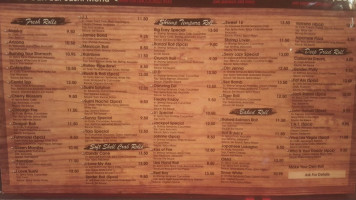 Sushi Way menu