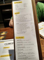 The Filament menu