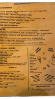 Carniceria La Pasiega menu