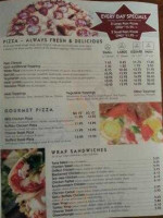 Four Seasons Pizzeria menu