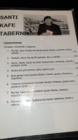 Santi menu