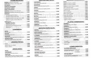 Canterbury Pola De Lena menu