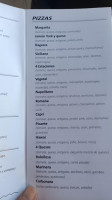 Pizzería El Colega menu