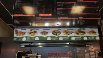 Pita Plus menu