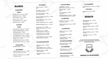 Taverna 1913 menu