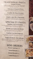 Chianti Restaurant menu