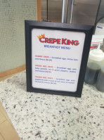 Crepe King food