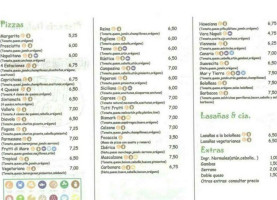 Pizzeria Mascalzone menu