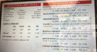 Giovanni’s Pizza N Pasta menu