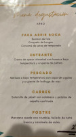 Arno Batzokia menu