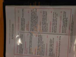 Riverbend Lounge Hawks Prairie Casino menu