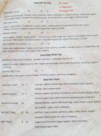 Baby Birds menu