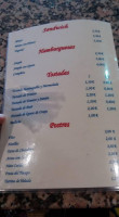 Ronda De La Piedad menu