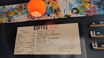 Coffee Mob menu