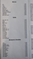 Cafe Central menu