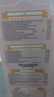 Alamo menu