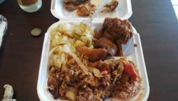 Famous Jamaican Jerk Seafood food