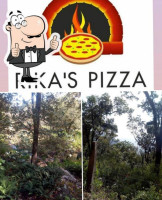 Rika's Pizza food