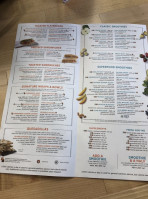 Tropical Smoothie Cafe menu