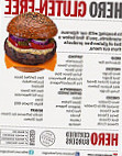 Hero Certified Burgers food