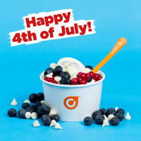 Orange Leaf Frozen Yogurt food