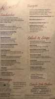 Sandpiper Cafe menu