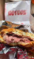 Hot Box Pizza Roast Beef food