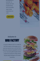 Wnb Factory Wings Burgers Tenders food