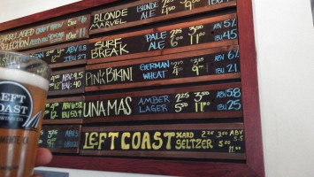 Left Coast Brewing Company food