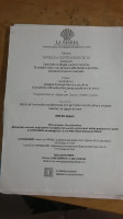 Pescheria La Marea menu