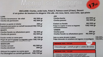 La Familiar menu