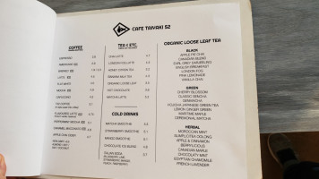 Cafe Taiyaki 52 menu