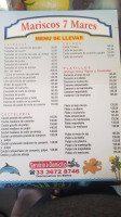 Mariscos 7 Mares inside