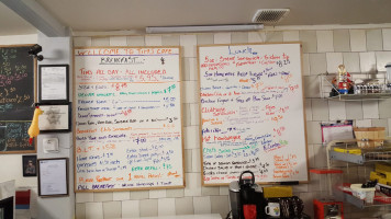 Tims Cafe menu