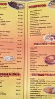 Taqueria El Toreo menu