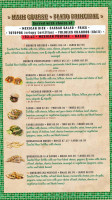 Mexiglu Mexican menu