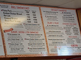 Tom's Bbq Chicago Style menu