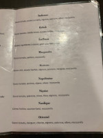 O Sole Mio menu