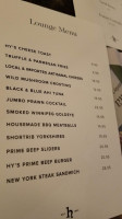 Hy's Steakhouse & Cocktail Bar menu