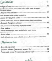 Tren Alaçatı Köyiçi menu