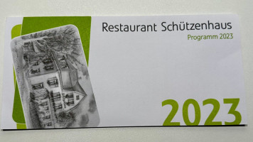 Schuetzenhaus menu