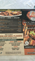 Gladstone Golden Grill menu