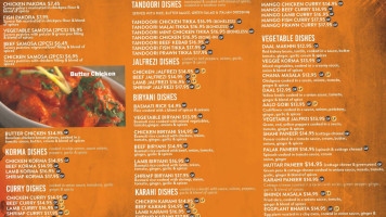 Spice Hut Indian Cuisine. menu