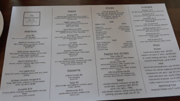 The Newfoundland Tea Co. menu