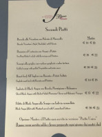 Da Biasio menu