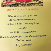 Gasthof zum Löwen menu