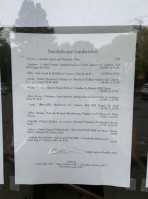 Smokehouse Sandwich Co menu