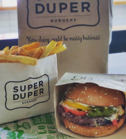 Super Duper Burgers food